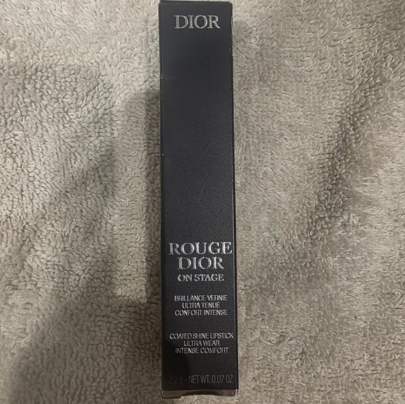 ROUGE DIOR ONSTAGE Lipstick In Fearless Brown Shine-NIB - Picture 1 of 4